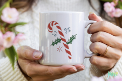 Christmas Doodle Clipart Sublimation Product Image 4