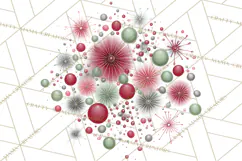 Christmas Doodles PNG Clip Art, Abstract Christmas Png Product Image 4