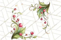 Christmas Doodles PNG Clip Art, Abstract Christmas Png Product Image 2