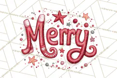 Christmas Doodles PNG Clip Art, Abstract Christmas Png Product Image 5