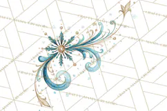 Christmas Doodles PNG Clip Art, Abstract Christmas Png Product Image 2