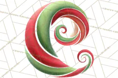 Christmas Doodles PNG Clip Art, Abstract Christmas Png Product Image 2