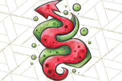 Christmas Doodles PNG Clip Art, Abstract Christmas Png Product Image 4