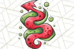 Christmas Doodles PNG Clip Art, Abstract Christmas Png Product Image 4