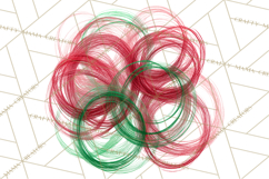 Christmas Doodles PNG Clip Art, Abstract Christmas Png Product Image 4
