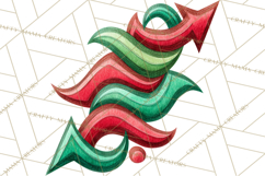 Christmas Doodles PNG Clip Art, Abstract Christmas Png Product Image 5