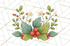 Christmas Doodles PNG Clip Art, Abstract Christmas Png Product Image 5