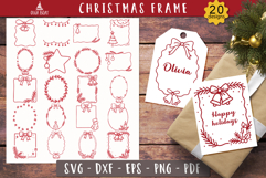 Christmas doodle Frame SVG Bundle