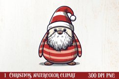 Christmas Doodle Sublimation Clipart, Christmas Clipart Product Image 1