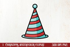 Christmas Doodle Sublimation Clipart, Christmas Clipart Product Image 1