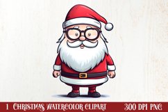 Christmas Doodle Sublimation Clipart, Christmas Clipart Product Image 1