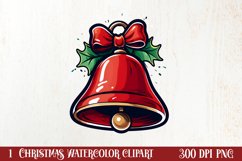 Christmas Doodle Sublimation Clipart, Christmas Clipart Product Image 1