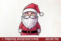 Christmas Doodle Sublimation Clipart, Christmas Clipart Product Image 1