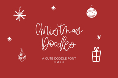 Christmas Doodles Font Product Image 1