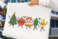 Christmas Doodles Characters PNG Product Image 3