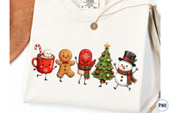 Christmas Doodles Characters PNG Product Image 8