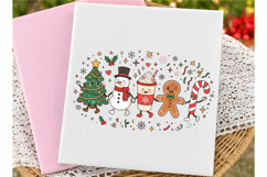Christmas Doodles Characters PNG Product Image 3
