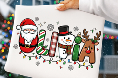 Christmas Doodles Letters Png Product Image 4