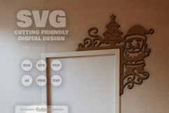 Christmas Door Corner SVG Product Image 3