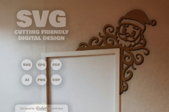 Christmas Door Corner SVG Product Image 3