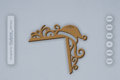 Christmas Door Corner SVG Product Image 3