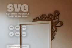 Christmas Door Corner SVG Product Image 2