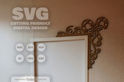 Christmas Door Corner SVG Product Image 3
