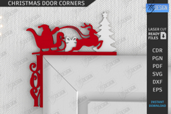 Christmas Door Corners Laser Cut Bundle|Christmas Decoration Product Image 5