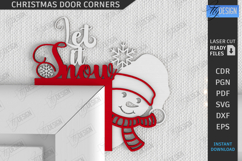 Christmas Door Corners Laser Cut Bundle|Christmas Decoration Product Image 7
