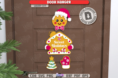 Christmas Door Hangers Laser Cut Bundle|Xmas Wall Decor SVG Product Image 10