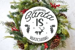 Santa is watching SVG Product Image 1