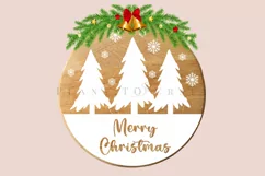 christmas Door Sign SVG instant download digital files layered files EPS PNG SVG DXF PDF JPG