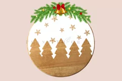 christmas Door Sign SVG instant download digital files layered files EPS PNG SVG DXF PDF JPG
