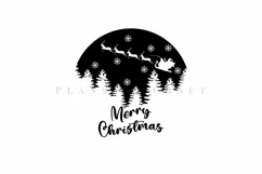 christmas Door Sign SVG instant download digital files layered files EPS PNG SVG DXF PDF JPG