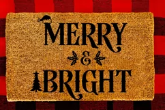 CHRISTMAS DOORMAT SVG I DOORMATS FOR CHRISTMAS SVG