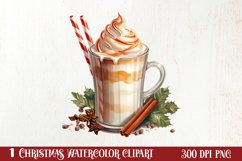Christmas Winter Drink Sublimation Clipart, Christmas PNG Product Image 1