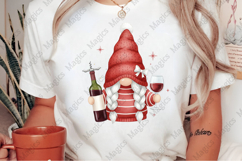 Christmas Drinking Gnome Png Product Image 2