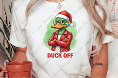 Christmas Duck off Clipart PNG Product Image 2