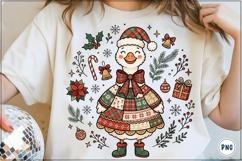 Christmas Duck Sublimation Png Product Image 1