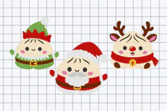 Christmas Dumplings 3D SVG Product Image 3
