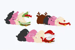 Christmas Dumplings 3D SVG Product Image 2