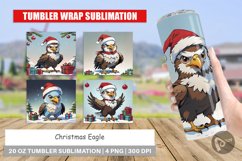 Tumbler Wrap Cartoon Christmas Eagle Product Image 1