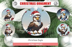 Christmas Ornaments Cartoon Christmas Eagle Product Image 1
