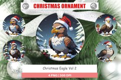 Christmas Ornaments Cartoon Christmas Eagle Product Image 1