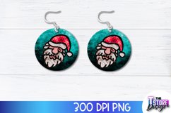 Christmas Earrings Sublimation Design|Accessories PND Design Product Image 1