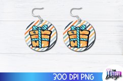 Christmas Earrings Sublimation Bundle| Christmas PNG Design Product Image 10