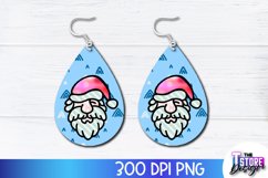 Christmas Earrings Sublimation Design|Accessories PND Design Product Image 1