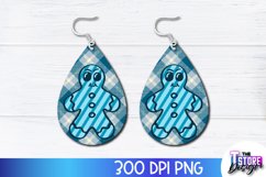 Christmas Earrings Sublimation Design|Accessories PND Design Product Image 1
