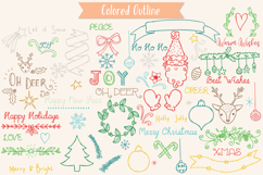 Christmas Elements Color | Decorative Holiday Ornaments Product Image 4