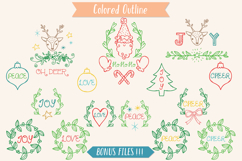 Christmas Elements Color | Decorative Holiday Ornaments Product Image 7